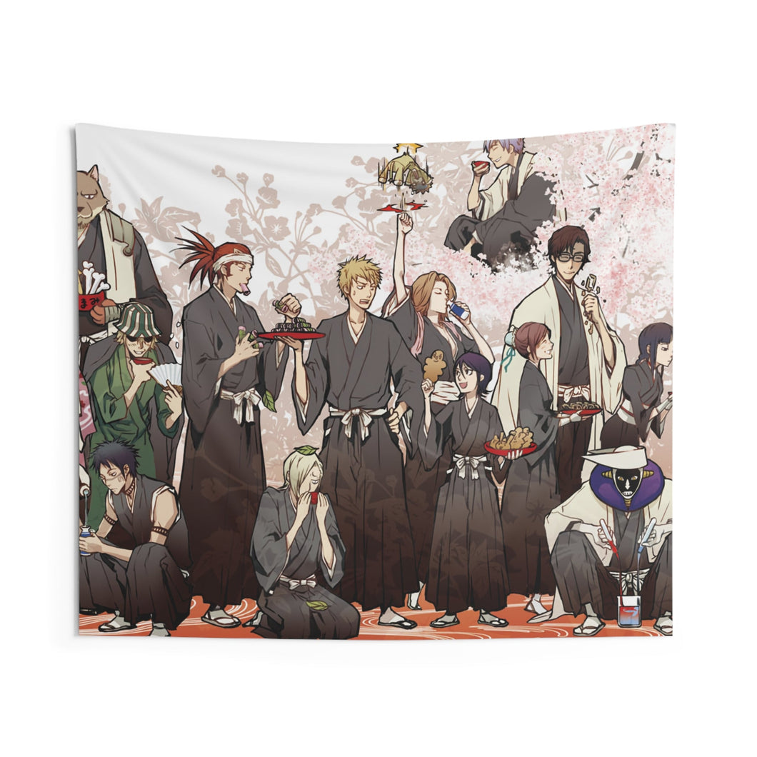 Bleach Ichigo Kurosaki, Renji Abarai, Kisuke Urahara Indoor Wall Tapestry