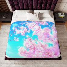 Load image into Gallery viewer, Sakura Sherpa Blanket
