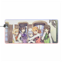 Load image into Gallery viewer, Is the Order a Rabbit? RGB LED Mouse Pad (Desk Mat)
