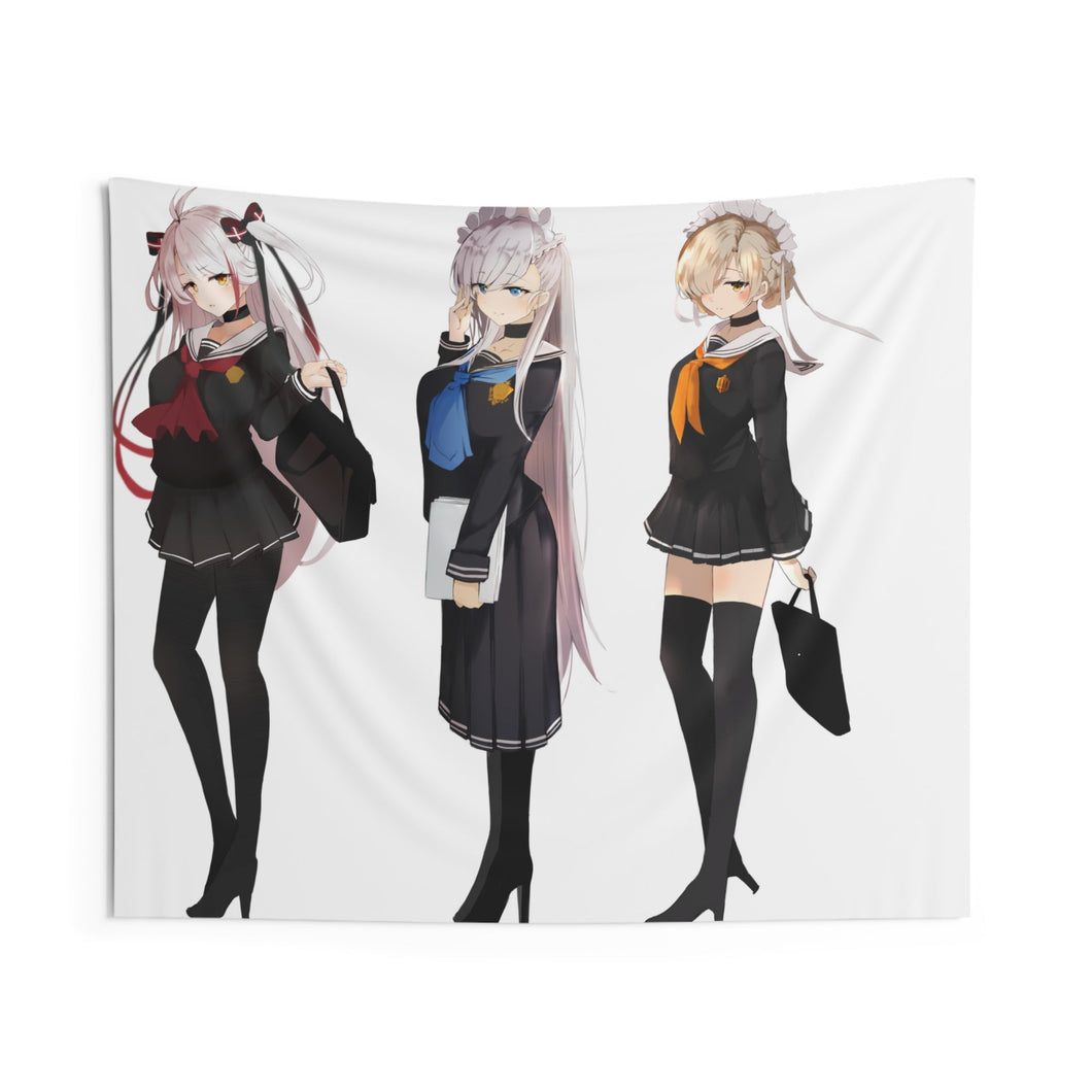 Azur Lane Belfast, Prinz Eugen Indoor Wall Tapestry