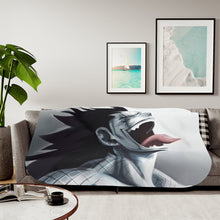 Load image into Gallery viewer, Fairy Tail Gajeel Redfox Sherpa Blanket
