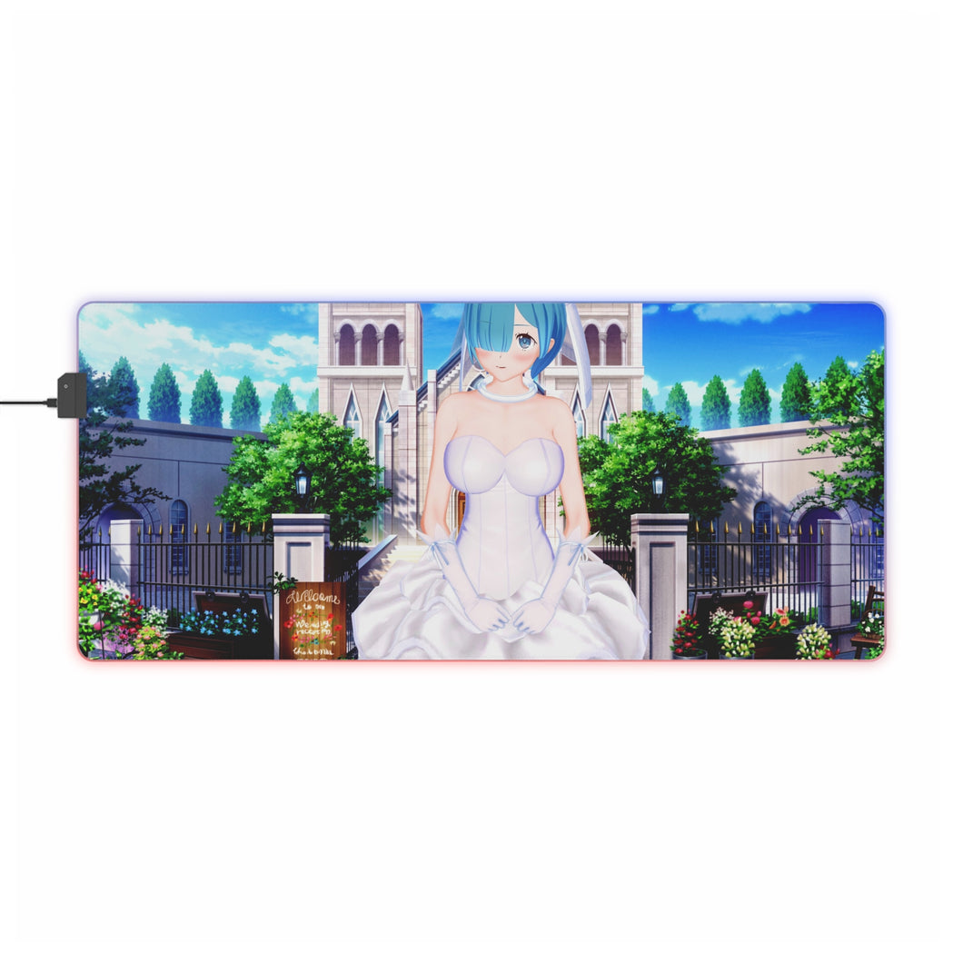 Re:ZERO -Starting Life In Another World- RGB LED Mouse Pad (Desk Mat)