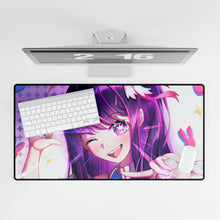 Load image into Gallery viewer, Ai Hoshino Mouse Pad (Desk Mat)

