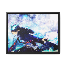 Load image into Gallery viewer, Blue Exorcist Rin Okumura Canvas Framed Art Print
