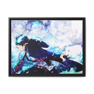 Blue Exorcist Rin Okumura Canvas Framed Art Print