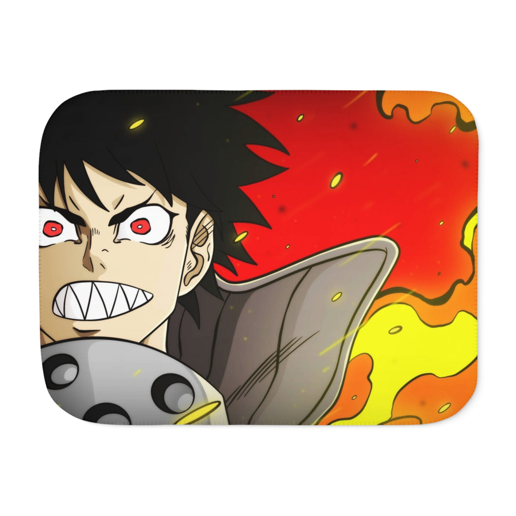 Anime Fire Force Sherpa Blanket