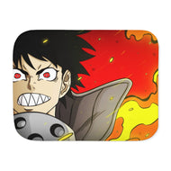 Anime Fire Force Sherpa Blanket