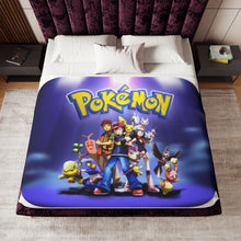 Load image into Gallery viewer, Anime Pokémonr Sherpa Blanket
