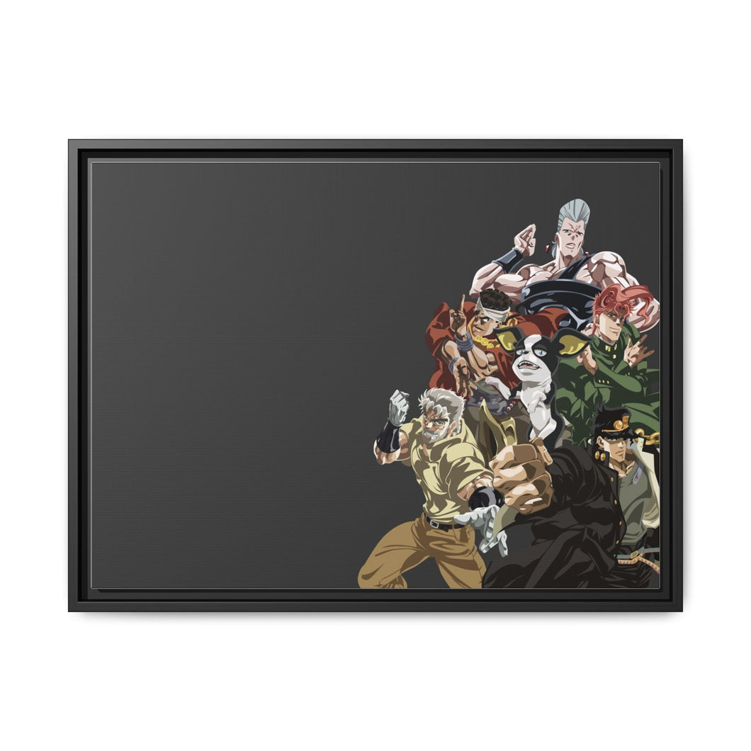 JoJo's Bizarre Adventure: Stardust Crusaders Canvas Framed Art Print