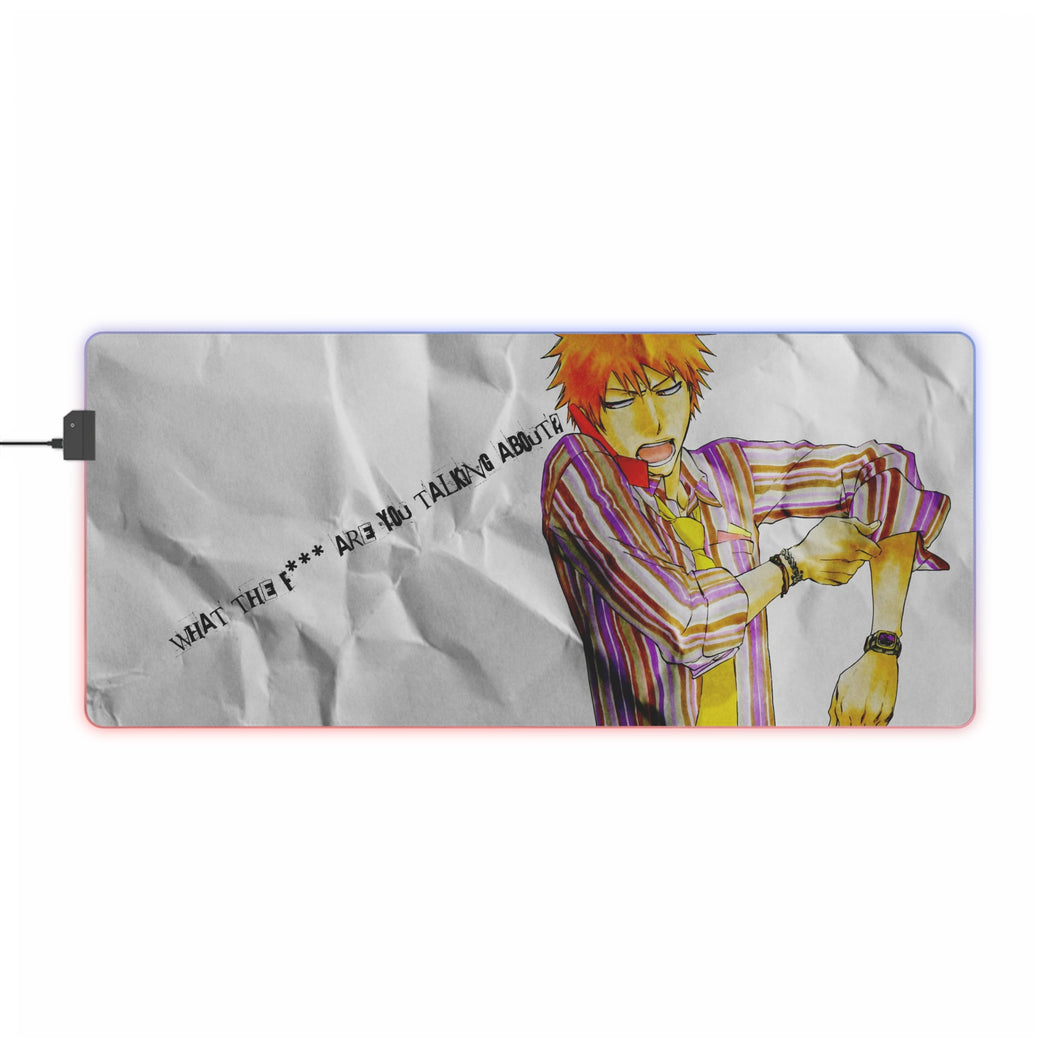 Anime Bleach RGB LED Mouse Pad (Desk Mat)
