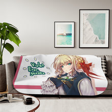 Load image into Gallery viewer, Violet Evergarden Sherpa Blanket
