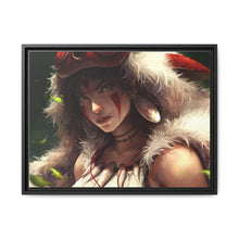 Load image into Gallery viewer, Anime Princess Mononoke Canvas Framed Art Print
