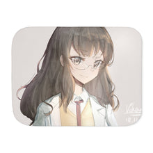 Load image into Gallery viewer, Rascal Does Not Dream Of Bunny Girl Senpai Sherpa Blanket
