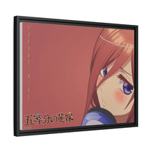 Load image into Gallery viewer, Nakano Miku Canvas Framed Art Print
