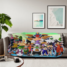 Load image into Gallery viewer, Anime Dragon Ball Z Sherpa Blanket
