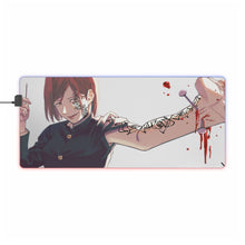 Load image into Gallery viewer, Nobara Kugisaki RGB LED Mouse Pad (Desk Mat)

