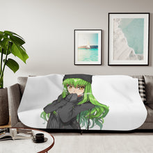 Load image into Gallery viewer, Code Geass - C.C. Sherpa Blanket
