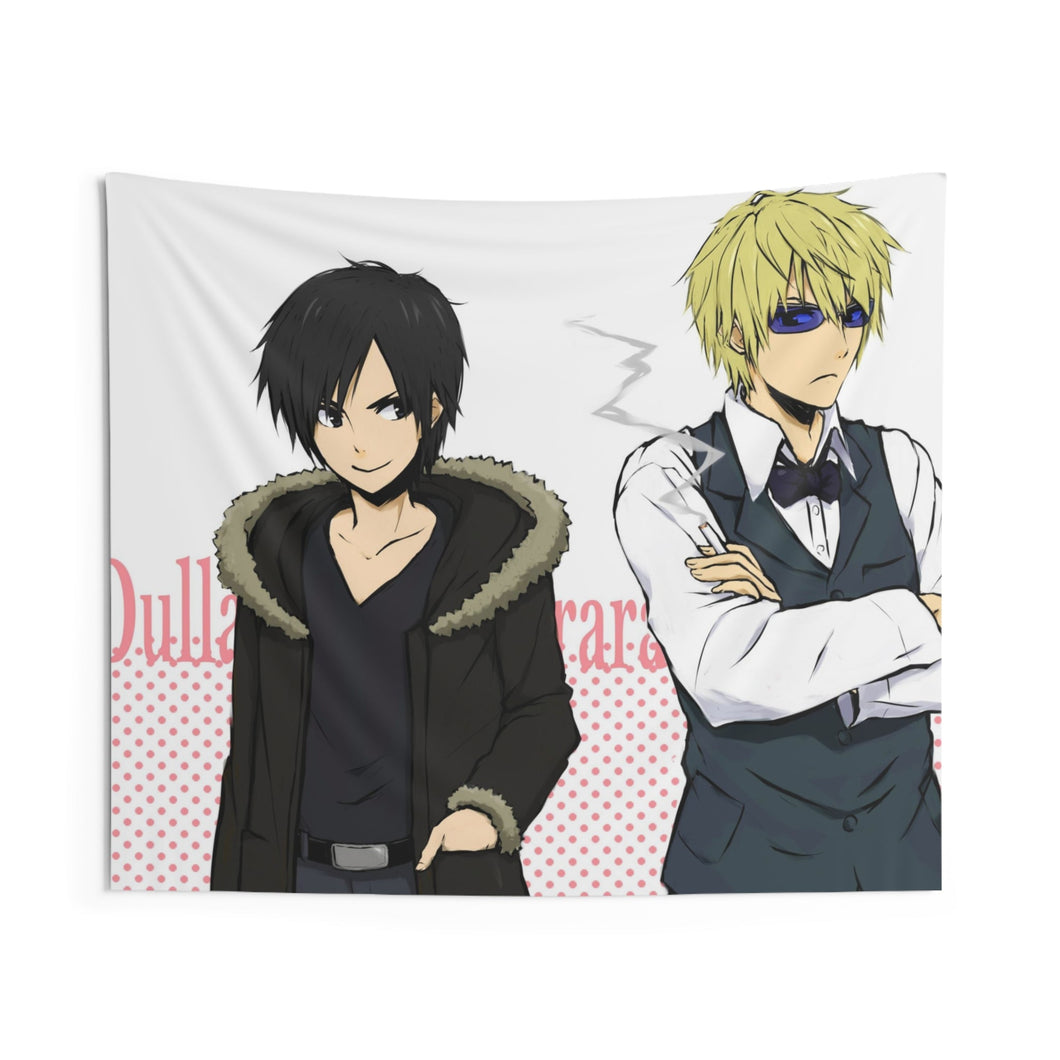Durarara!! Izaya Orihara, Shizuo Heiwajima Indoor Wall Tapestry