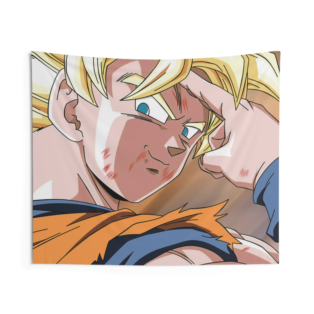 Goodbye Goku Indoor Wall Tapestry