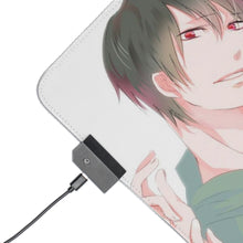 Load image into Gallery viewer, Durarara!! Izaya Orihara RGB LED Mouse Pad (Desk Mat)
