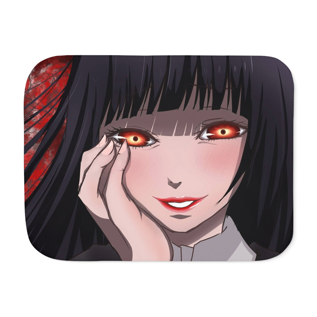 Kakegurui Yumeko Jabami Sherpa Blanket