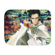 Load image into Gallery viewer, Okabe Rintarou Sherpa Blanket
