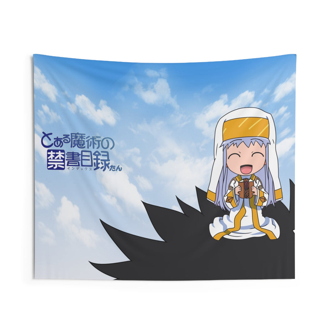 A Certain Magical Index Index Librorum Prohibitorum Indoor Wall Tapestry