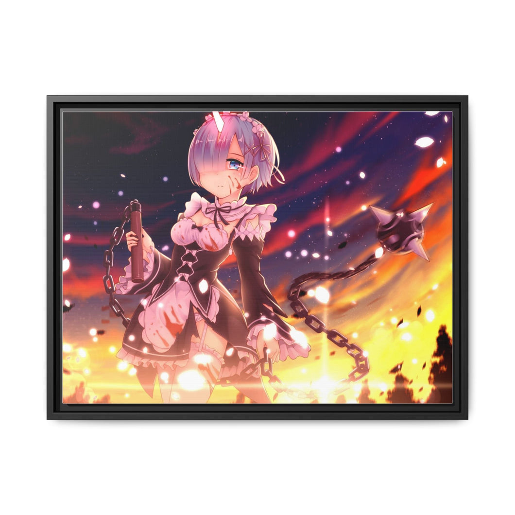 Anime Re:ZERO -Starting Life in Another World- Canvas Framed Art Print