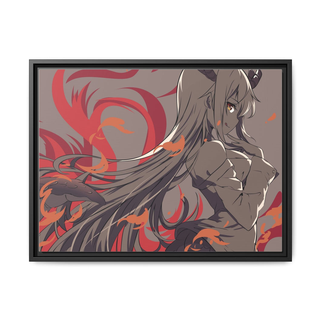 Tohru (Kobayashi-san Chi no Maid Dragon) Canvas Framed Art Print