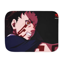 Load image into Gallery viewer, Anime Deadman Wonderland Sherpa Blanket

