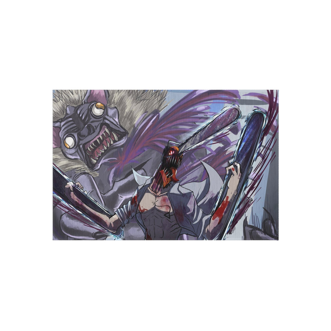 Anime Chainsaw Man Rug