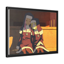 Load image into Gallery viewer, Fire Force Iris, Hibana Canvas Framed Art Print
