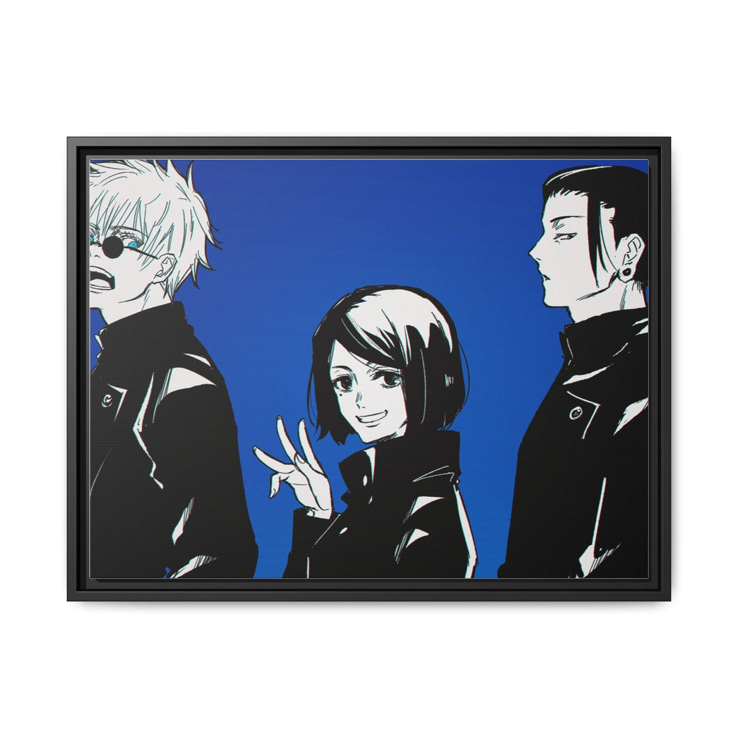 Jujutsu Kaisen Canvas Framed Art Print