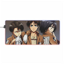 Load image into Gallery viewer, Anime Attack On Titan RGB LED Mouse Pad (Desk Mat)
