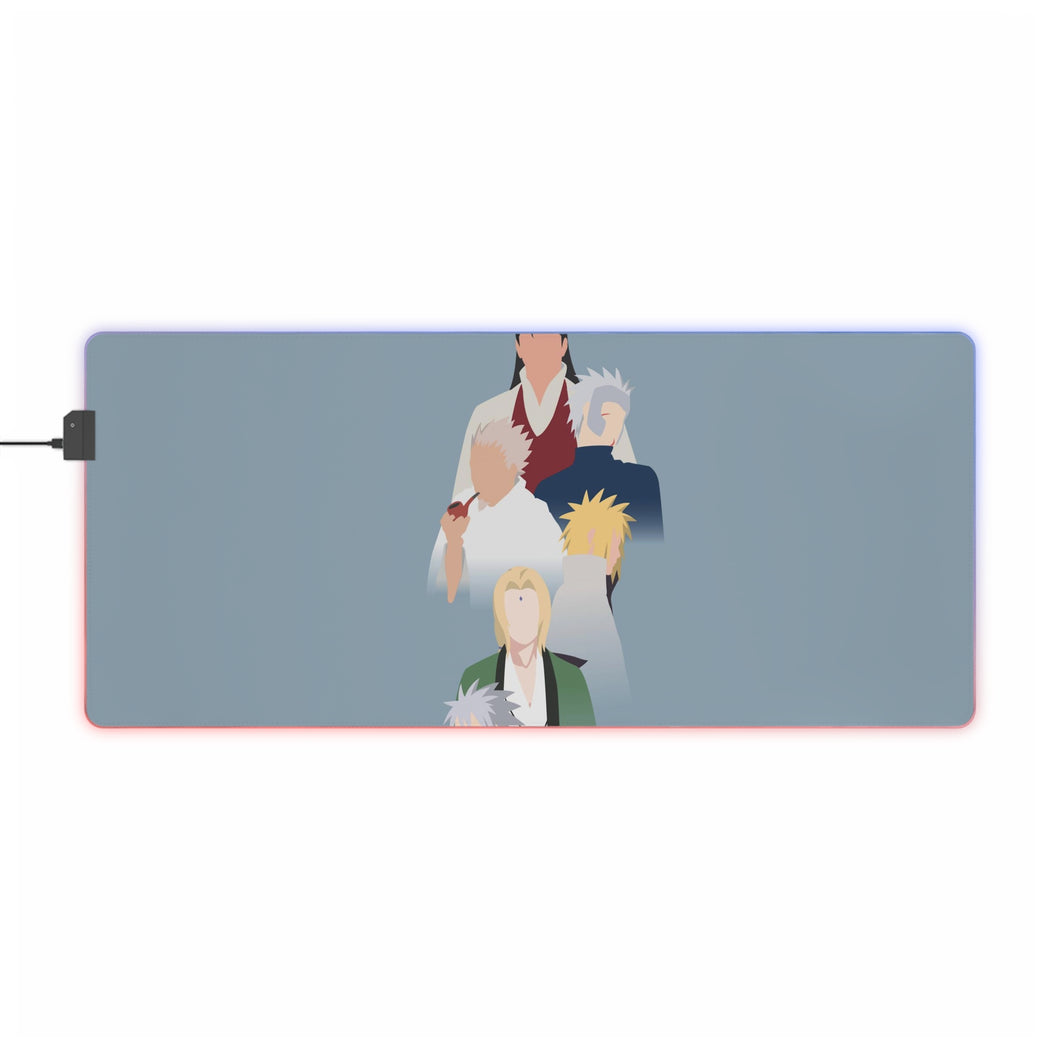 Anime Naruto RGB LED Mouse Pad (Desk Mat)