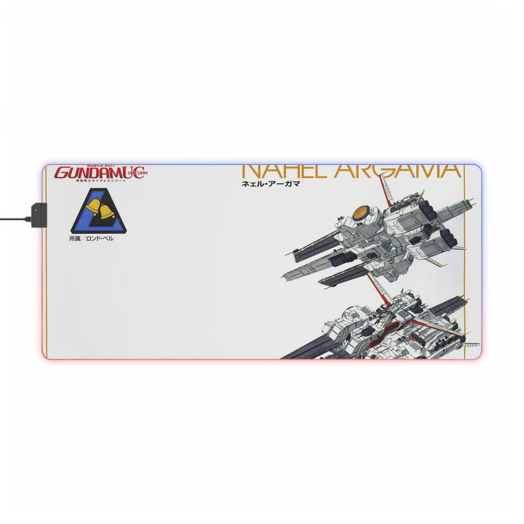 Anime Gundam RGB LED Mouse Pad (Desk Mat)