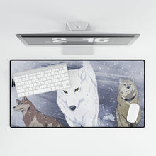 Load image into Gallery viewer, Wolf s Rain Mouse Pad (Desk Mat)
