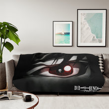 Load image into Gallery viewer, Anime Death Noter Sherpa Blanket

