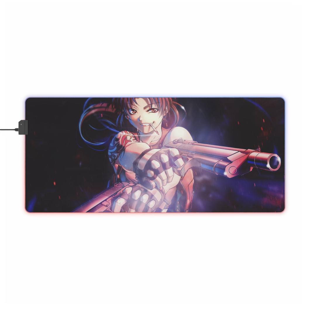 Black Lagoon RGB LED Mouse Pad (Desk Mat)