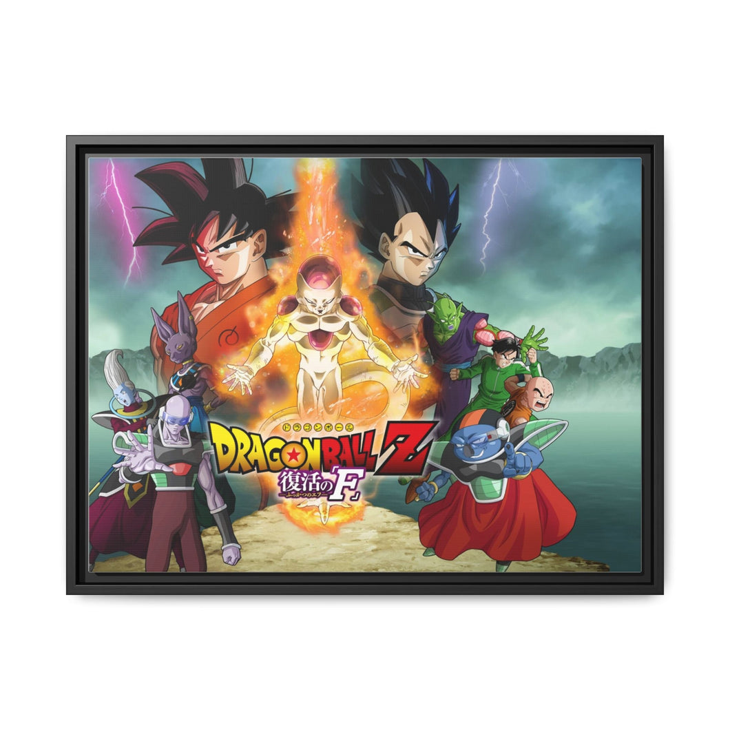 Dragon Ball Z : Fukkatsu no F Canvas Framed Art Print