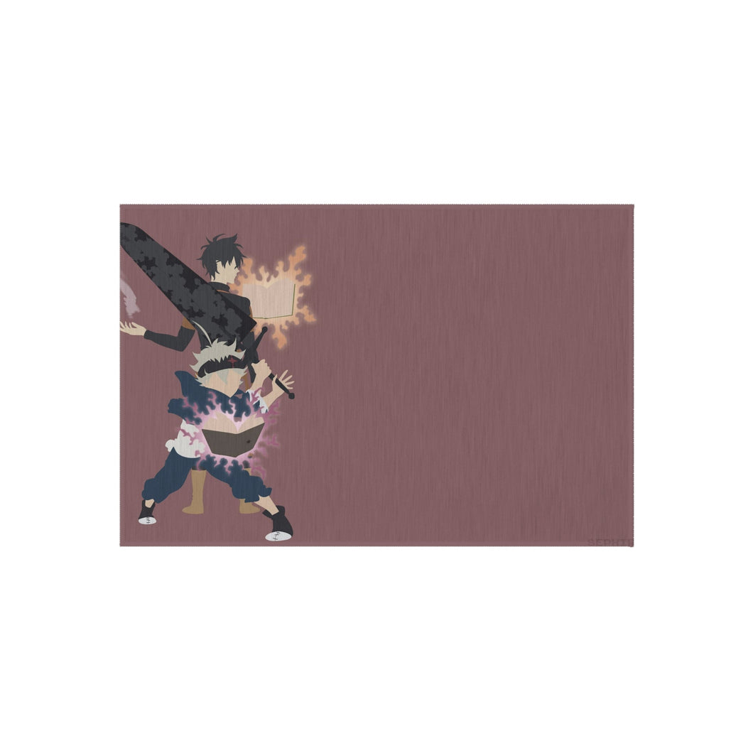 Black Clover Asta, Yuno Rug
