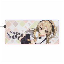 Load image into Gallery viewer, Girls und Panzer RGB LED Mouse Pad (Desk Mat)
