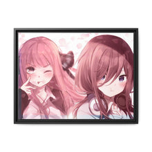 Load image into Gallery viewer, Miku and Nino Canvas Framed Art Print
