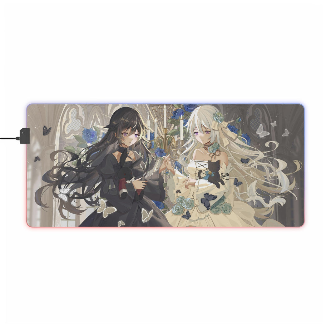 Pandora Hearts Alice Baskerville RGB LED Mouse Pad (Desk Mat)