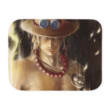 Load image into Gallery viewer, Portgas D. Ace Sherpa Blanket
