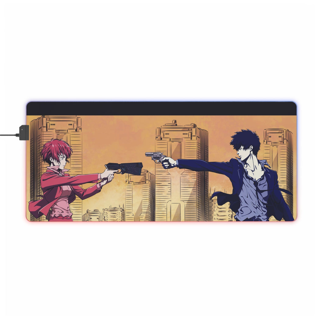 Face to face RGB LED Mouse Pad (Desk Mat)