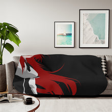 Load image into Gallery viewer, High School DxD Rias Gremory Sherpa Blanket
