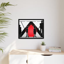 Load image into Gallery viewer, Hunter x Hunter Ending Background White Canvas Framed Art Print
