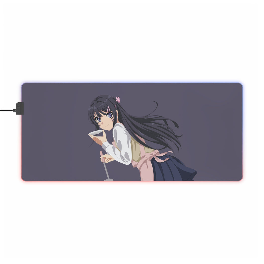 Rascal Does Not Dream Of Bunny Girl Senpai RGB LED Mouse Pad (Desk Mat)