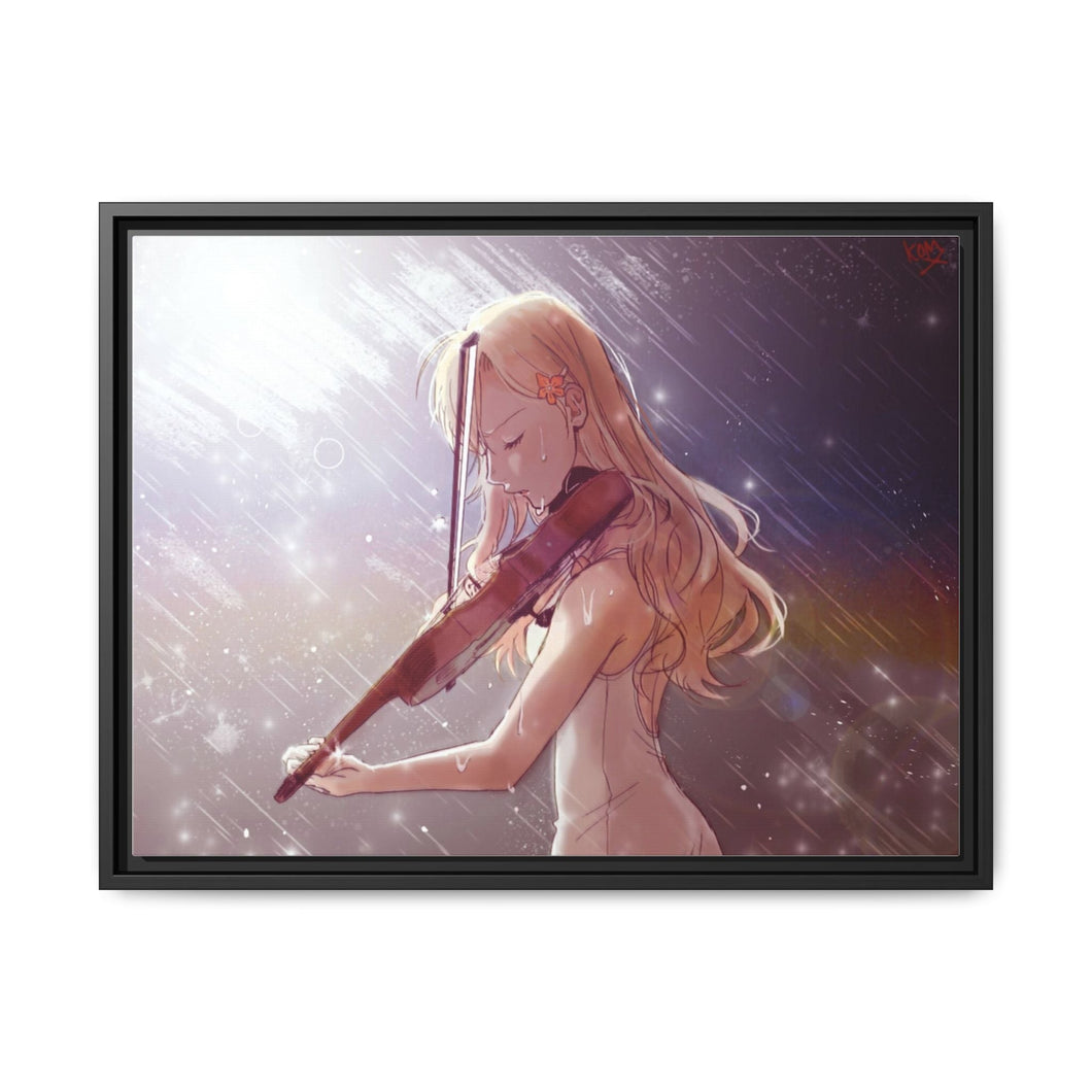 Kaori Miyazono Canvas Framed Art Print